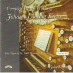 Complete Organ Works of Johann Krebs - Vol 6 - The Organ of St.Peter Mancroft, Norwich For Download and Streaming Only